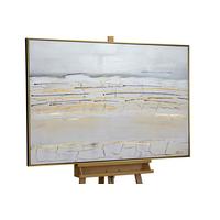ACRYLBILD HANDGEMALT 122,5/82,5 cm - Grau, Textil (122.5/82.5cm) - KUNSTLOFT