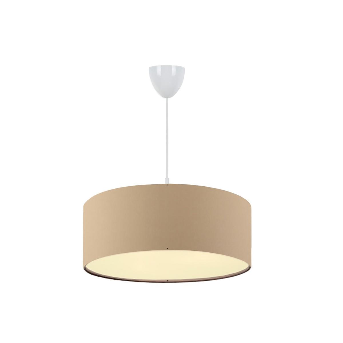 LEUCHTEN-SET Scunthorpe - Beige, Textil (38/38/140cm) - lux.pro