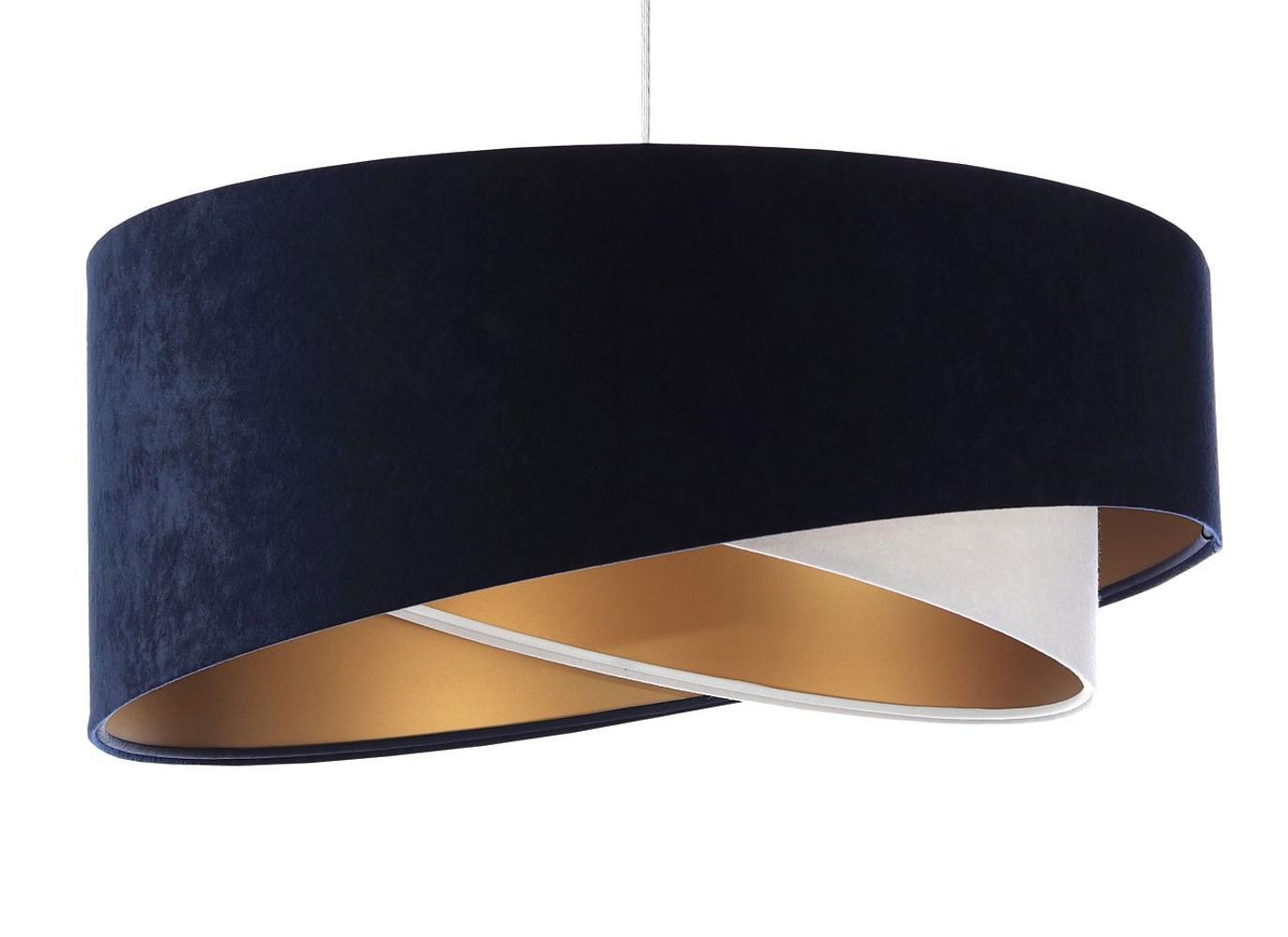 HÄNGELEUCHTE Blau 50/23 cm - Beige, Kunststoff (50/1/23cm) - ONZENO