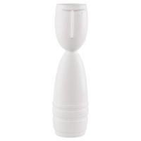VASE "GÜNTHER" Studio 8 Vultus weiß 41 cm - Weiß, Keramik (41cm) - Goebel
