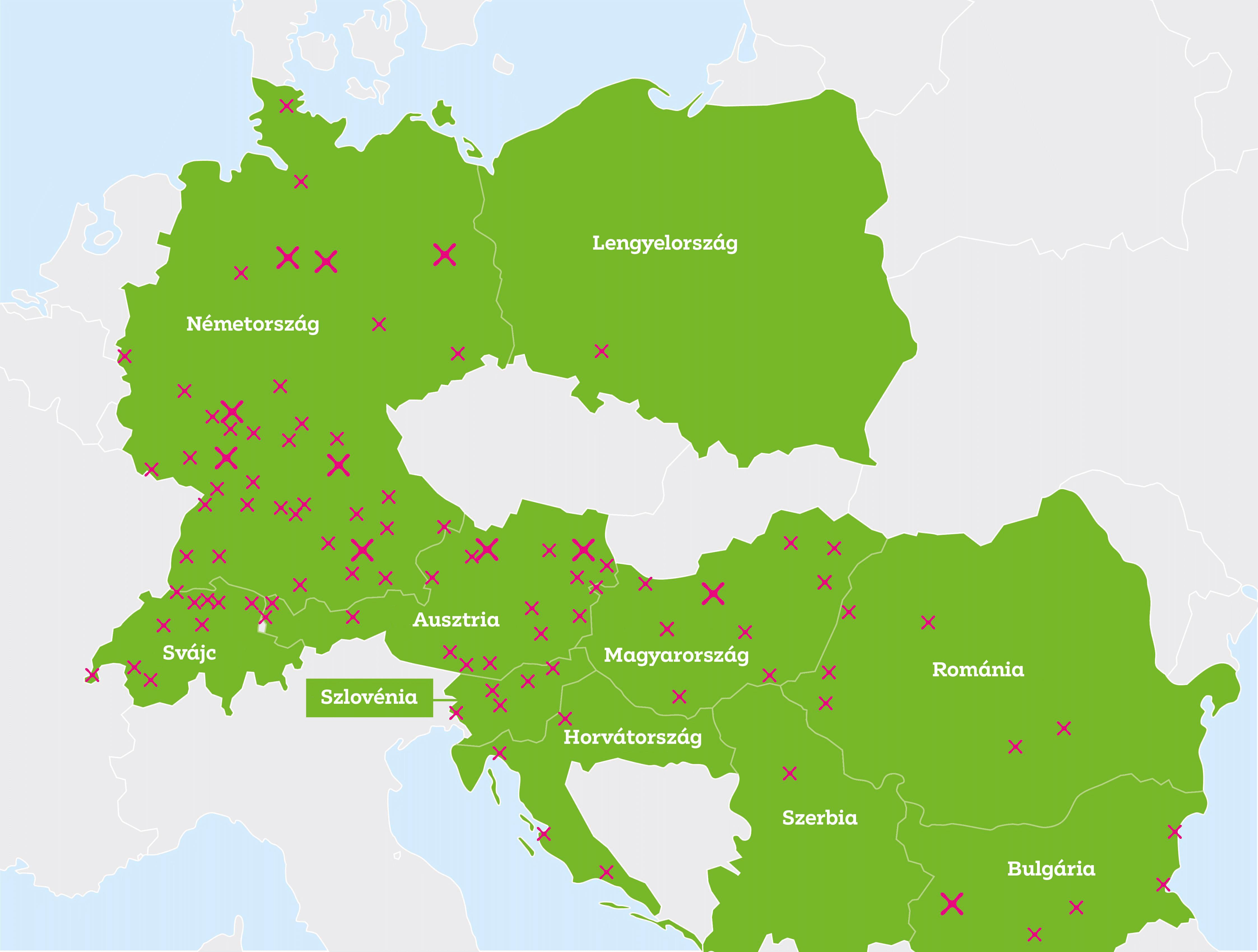 mömax áruházak Európa szerte