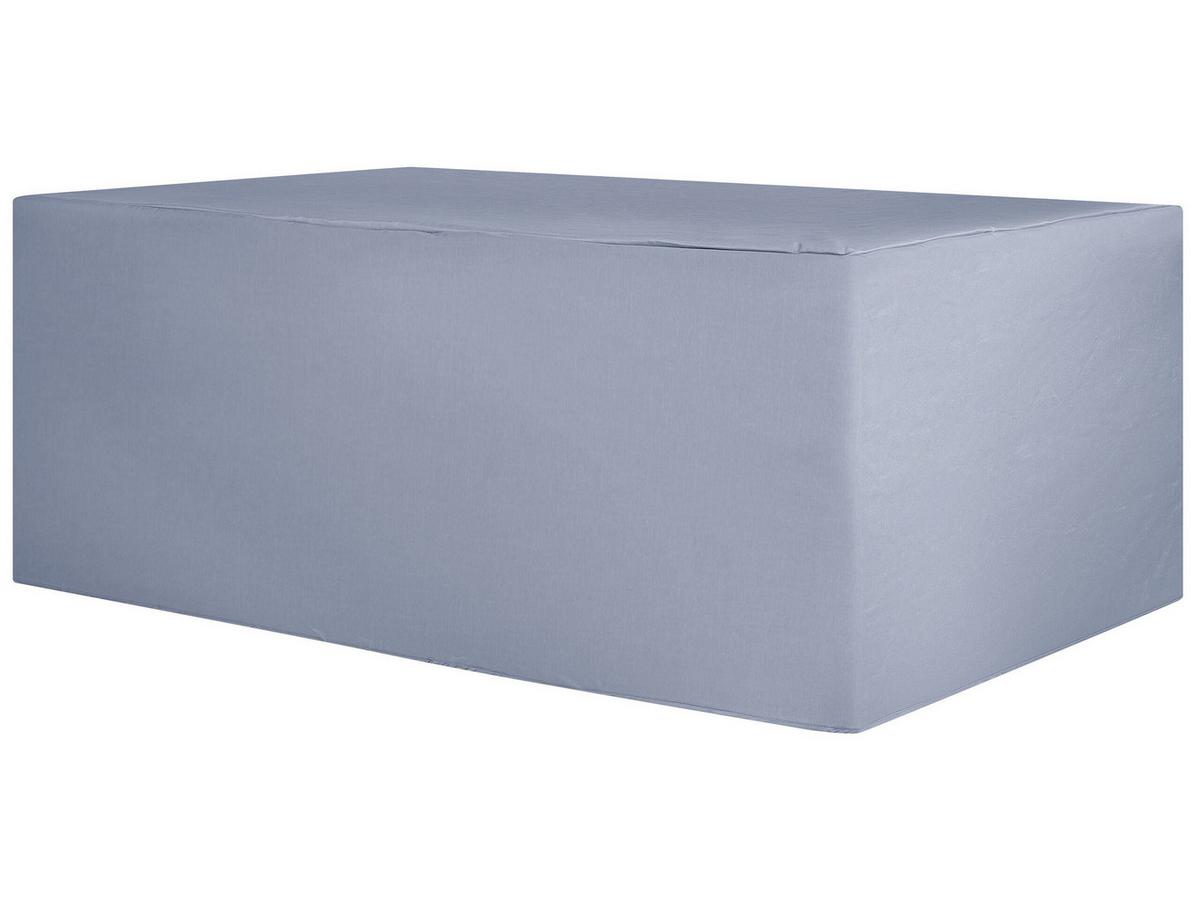 REGENSCHUTZ für Gartenmöbel 255/180/70 cm Chuva - Grau, Kunststoff (255/70/180cm) - Beliani