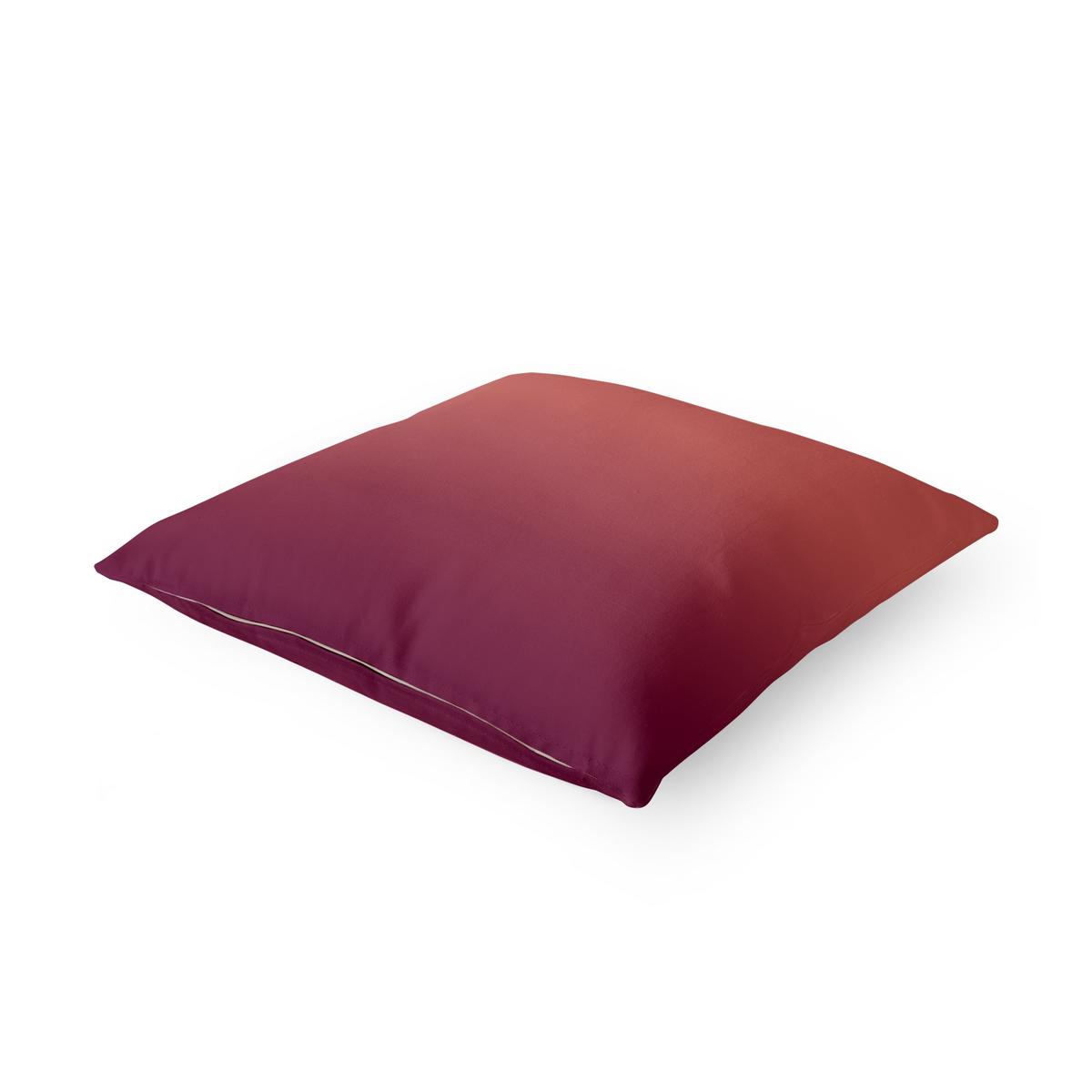 DEKOKISSEN Roter Farbverlauf 50/50 cm - Rot, Textil (50/50/10cm) - Bilderwelten