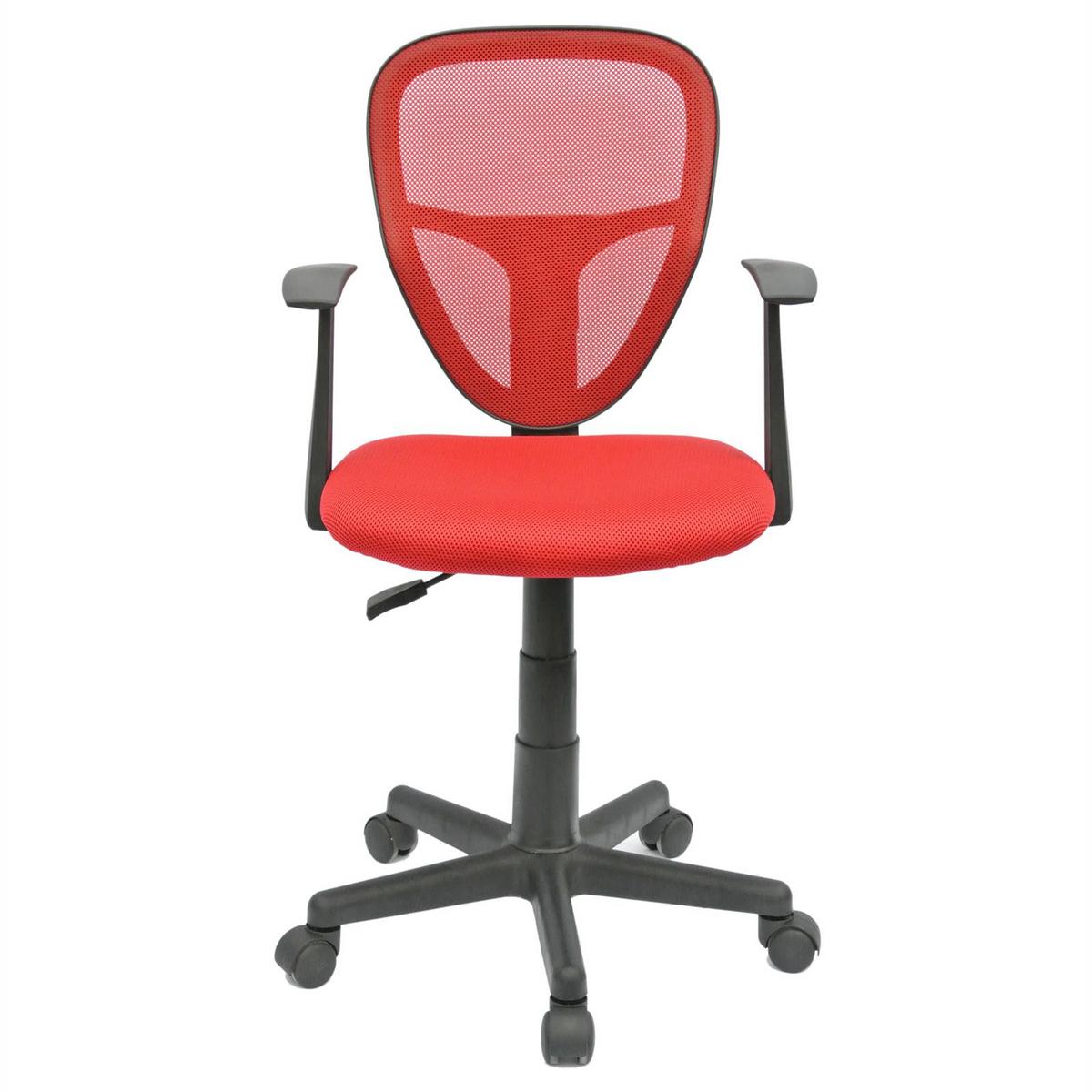 KINDERDREHSTUHL STUDIO rot - Rot, Textil (53/92/52cm) - IDIMEX