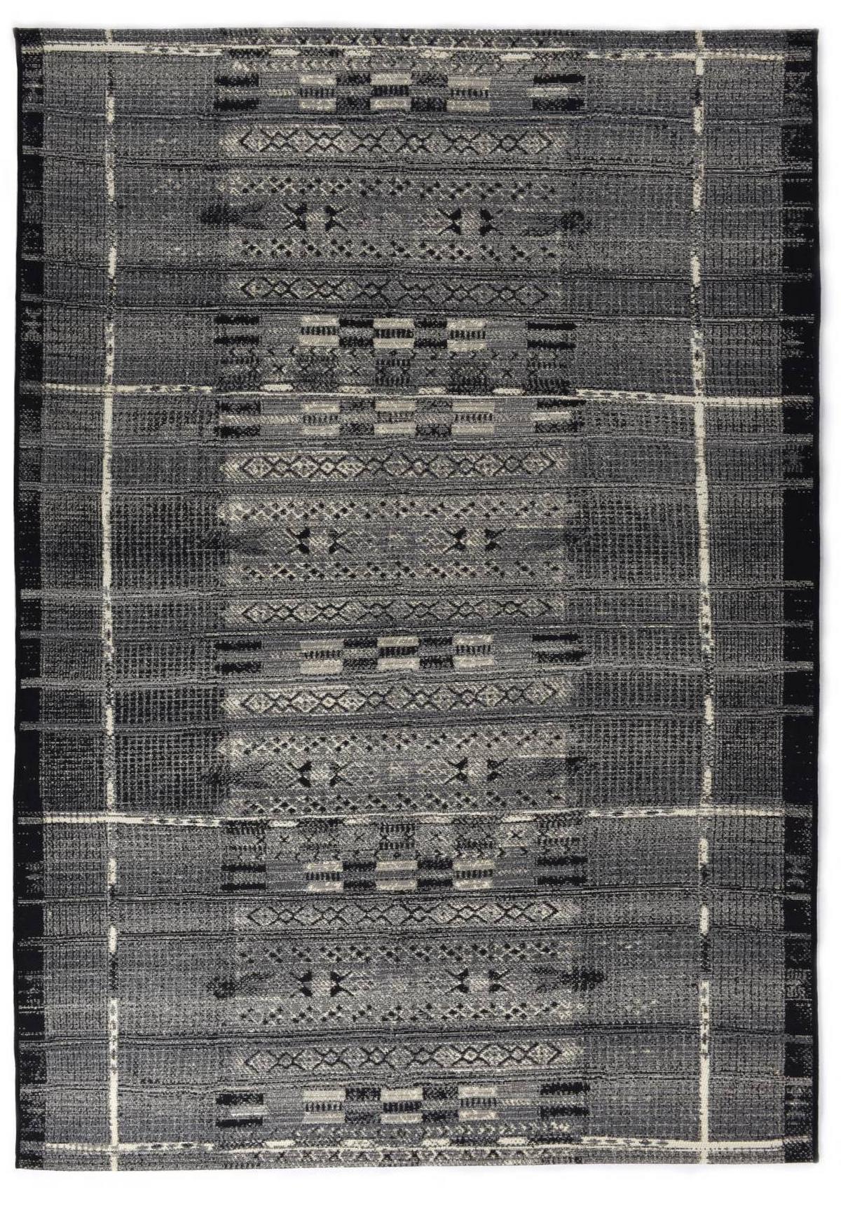 OUTDOORTEPPICH Aurora 80x165 cm - Grau, Textil (80/165cm) - Gino Falcone