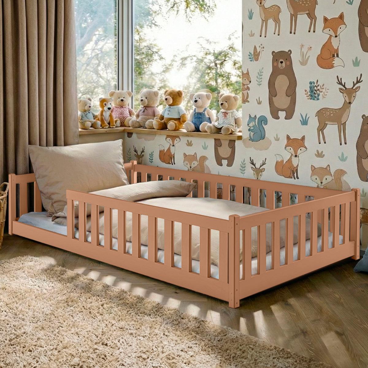 BETT 120/200 Maya Braun - Braun, Holz (120/200cm) - Petits-meubles
