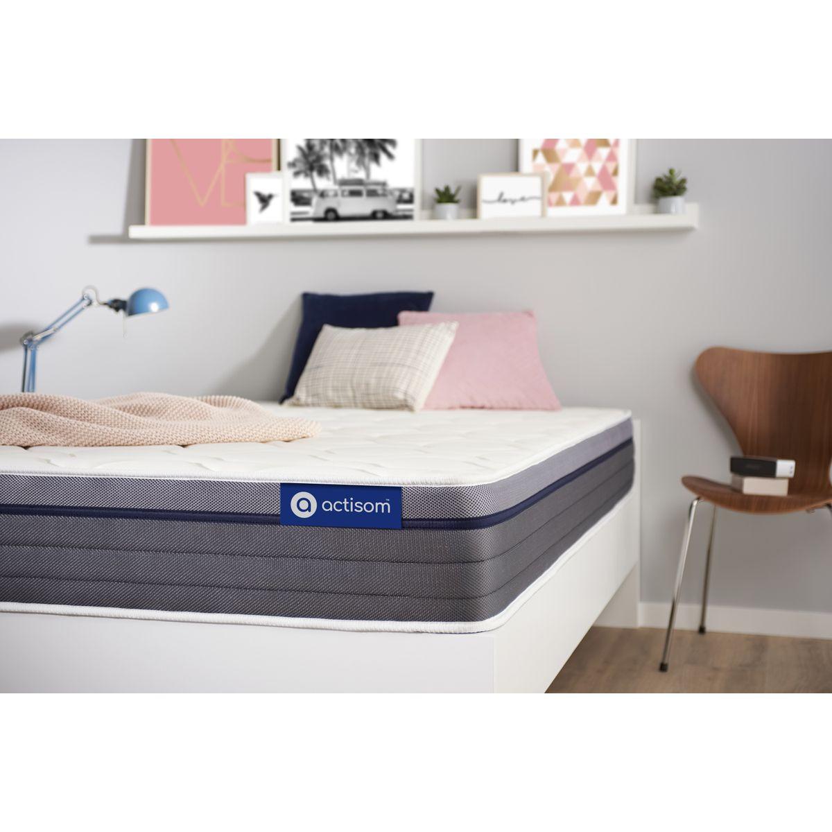 MATRATZE Actimemo zen Memory-Schaum 80 x 200 cm h1 - Weiß, Textil (80/200cm) - ACTISOM