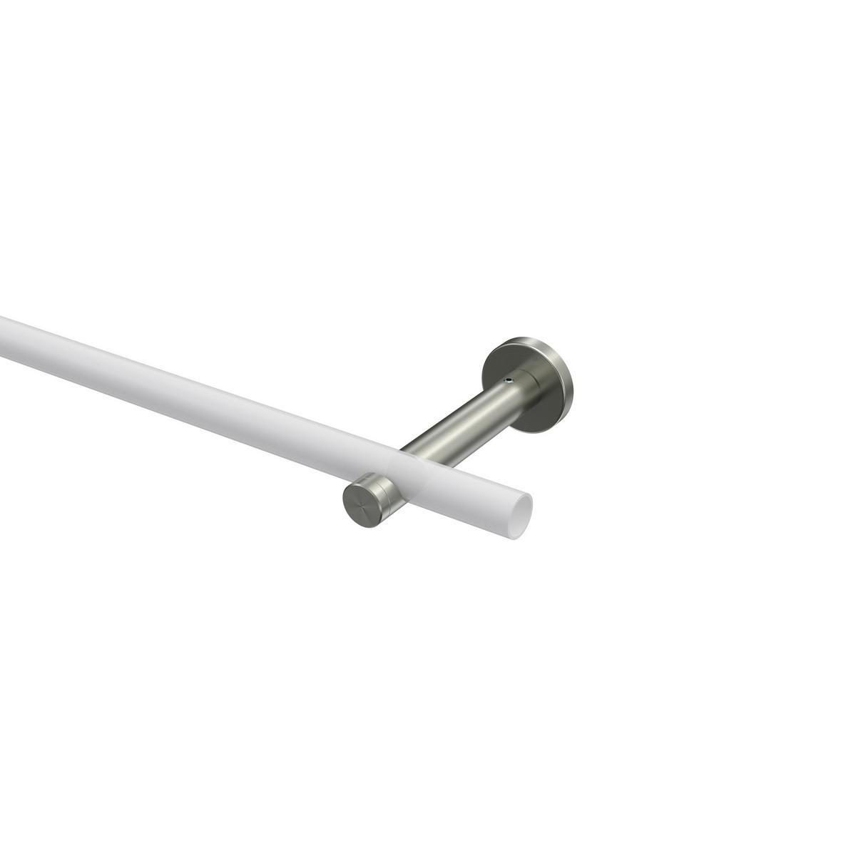 TRÄGER FÜR GARDINENSTANGEN 16 mm Ø, Enorma 1-läufig, Edelstahl - Edelstahlfarben, Metall (11/3.8/3.8cm) - INTERDECO