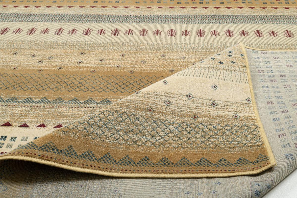 FLACHWEBETEPPICH Cherina 160x230 cm - Beige, Textil (160/230cm) - Gino Falcone