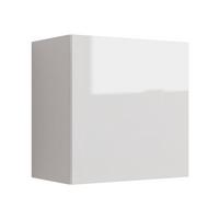 HÄNGEVITRINE Quadrat Vigo - Weiß Hochglanz/Weiß, Holzwerkstoff (50/50/30cm) - MIRJAN24