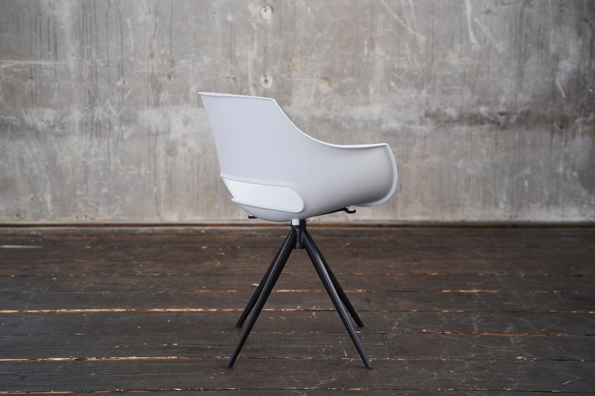 DREHSTUHL ZAJA Beige Kunststoff Drehbar (360°) (1er-Set) - Beige/Weiß, Kunststoff (57/85/59cm) - KAWOLA
