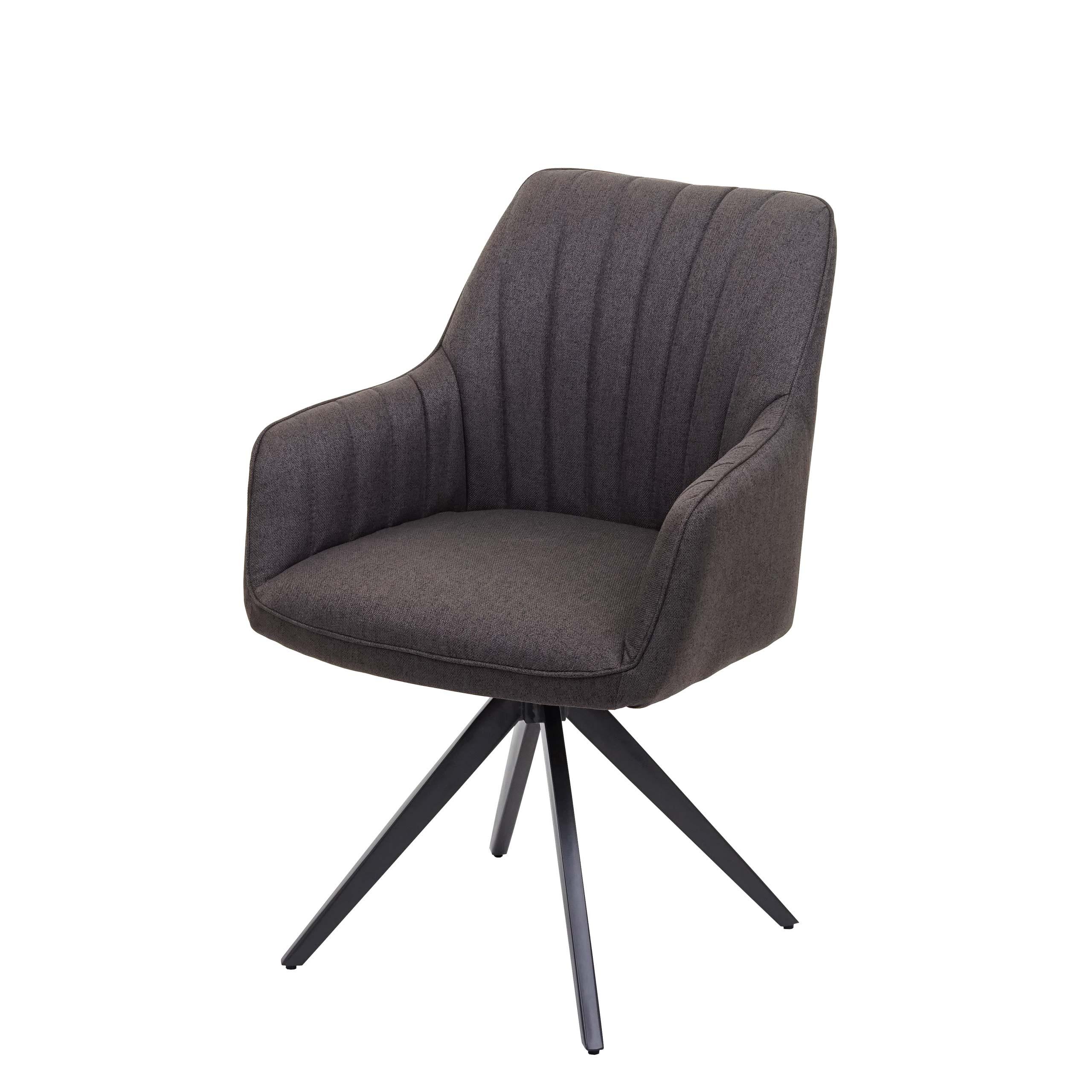 ESSZIMMERSTUHL Braun - Graubraun/Braun, Textil (58/87/62cm) - MCW