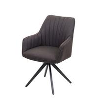 ESSZIMMERSTUHL Braun - Graubraun/Braun, Textil (58/87/62cm) - MCW