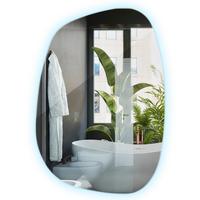 LED SPIEGEL 49x34 cm Kaltweiß 6500K - Transparent, Glas (49/34/0.4cm) - Wallfluent