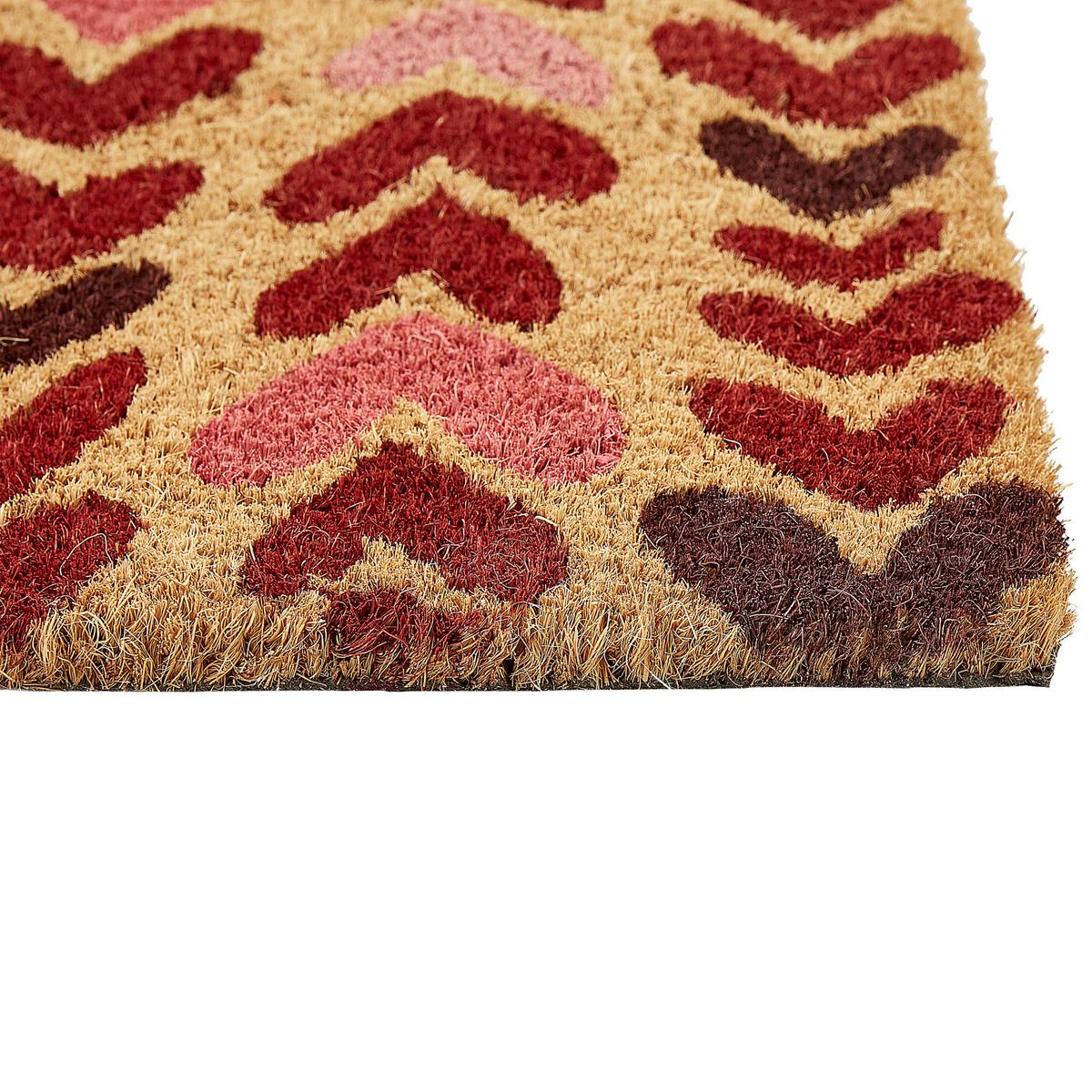 FUSSMATTE Naturfarben Timolan - Naturfarben, Naturmaterialien (60/40cm) - Beliani