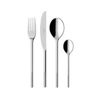 BESTECKSET Afina silber 24-tlg. - Silberfarben, Metall - Villeroy & Boch