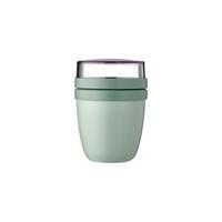 LUNCHPOT MINI Ellipse Nordic Sage ø 9,1 cm - Mintgrün, Kunststoff (9.1/12.8/9.1cm) - Mepal