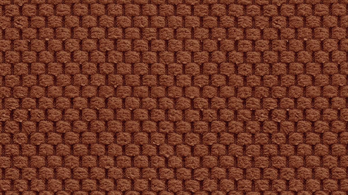 ECKSOFA FEBE 5-Sitzer links, dunkelorange - Dunkelorange/Schwarz, Holz/Textil (271/190cm) - Wozimo