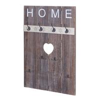WANDGARDEROBE HOME SHABBY-LOOK Braun - Braun, Holz (60/91/8cm) - MCW