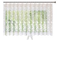 VORHANG BLUMENMUSTER HxB 145x600 cm Weiß - Weiß, Textil (600/145cm) - Gardinenbox
