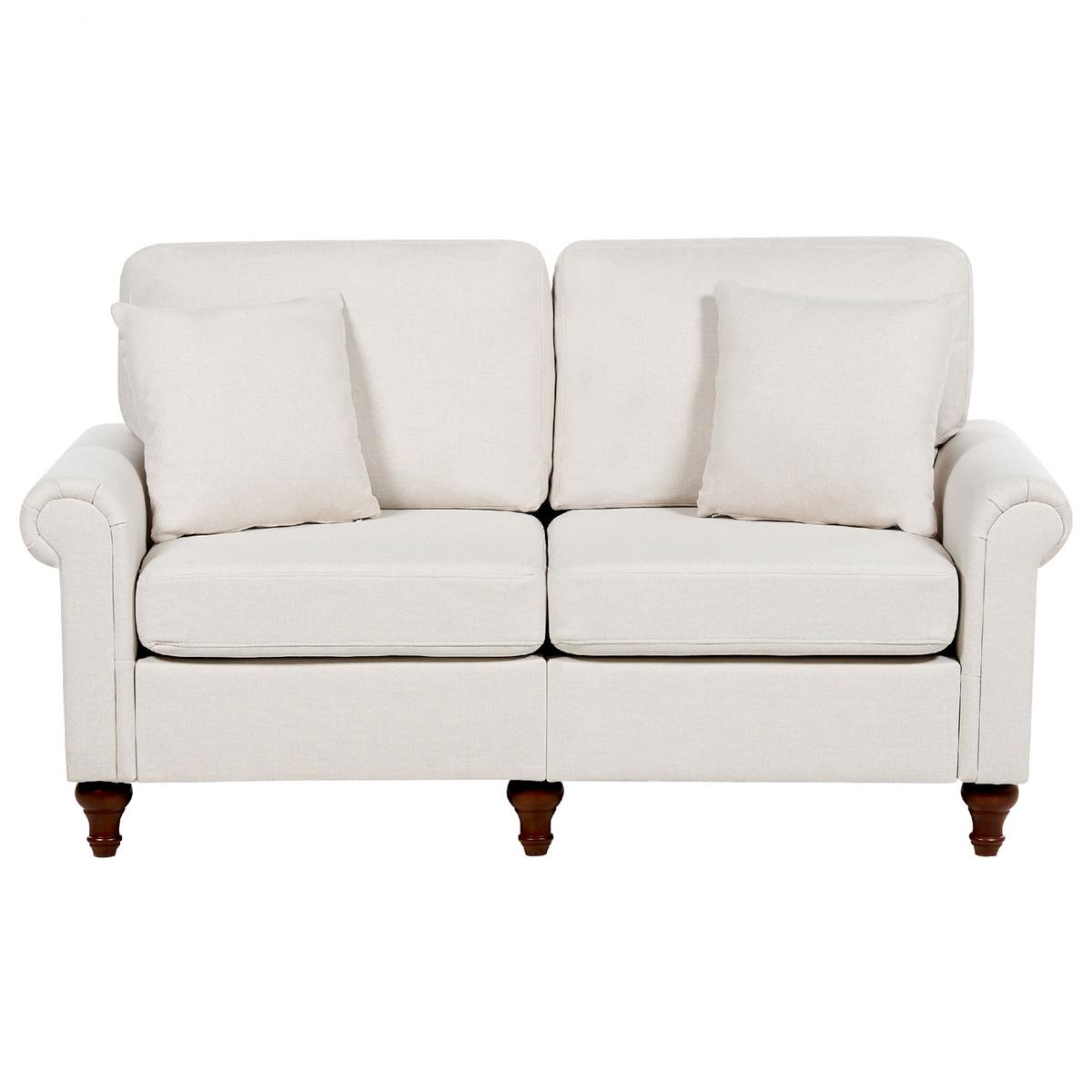 5-SITZER SOFA SET Polyester Beige Otra - Beige, Textil (76/84/195cm) - Beliani