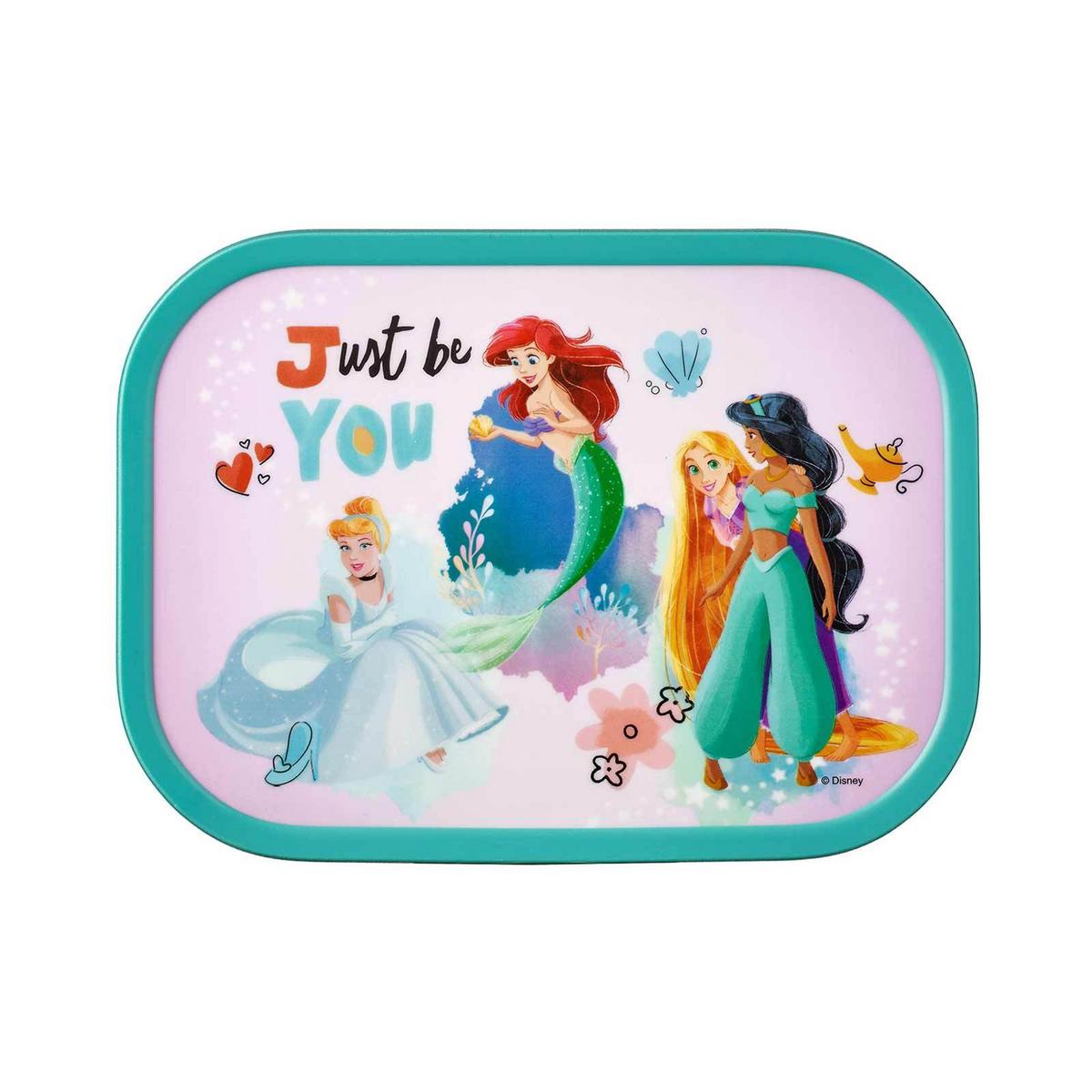 BROTDOSE Campus Disney Princess 700 ml - Violett/Multicolor, Kunststoff (13.2/6.1/17.8cm) - Mepal