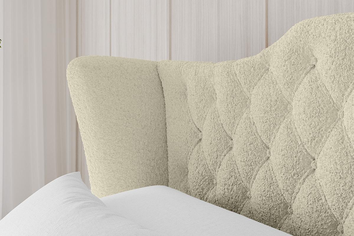POLSTERBETT mit Bettkasten, Fußteil und Lattenrost, Boxbett mit Matratze H3/H4 - ZORAN-Z 120x200 Beige - Taupe, Holzwerkstoff/Textil (120/200cm) - ALTDECOR