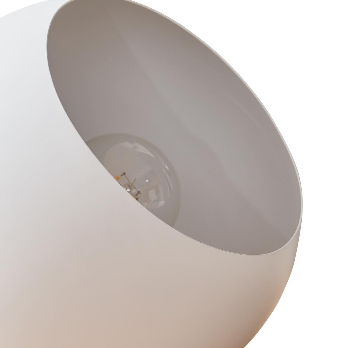 TISCHLEUCHTE Lukkodso - Weiß, Metall (20/20/20cm) - lux.pro