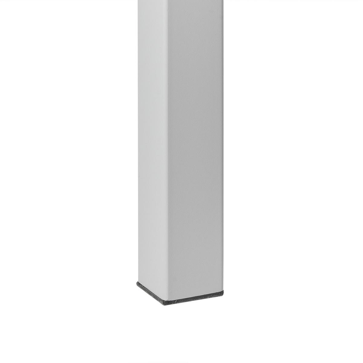 GARTENTISCH 81/84 cm Grau Bartica - Grau, Kunststoff (81/84/77cm) - Beliani