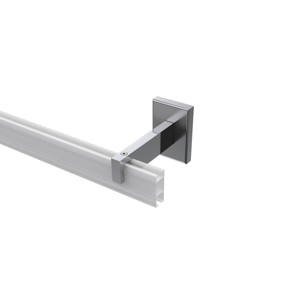 TRÄGER FÜR GARDINENSTANGEN INNENLAUF 14x35 mm, Smartline 1-läufig, Chrom - Chromfarben, Metall (10/6.5/4.5cm) - INTERDECO