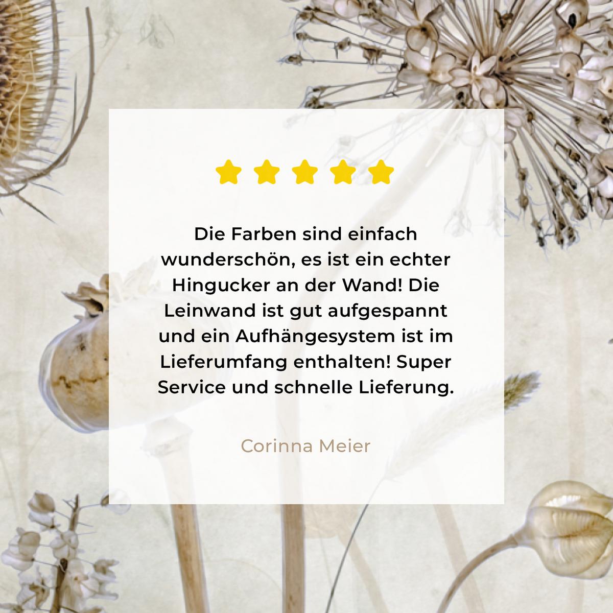 LEINWANDBILD Blumen - Aquarell - Stilleben - Braun - Vintage Groß 140x90 cm - Beige, Textil (140/90cm) - MuchoWow
