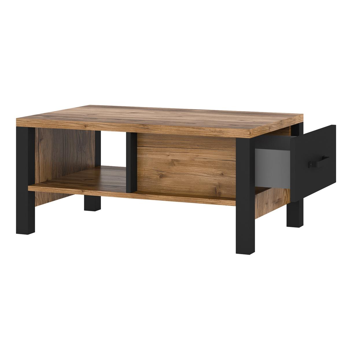 COUCHTISCH OLIVIERO 90/42/56 cm Braun - Braun, Holzwerkstoff (56/90/42cm) - MASSENO
