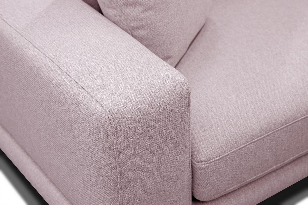 SOFA MEDIOLANE 2,5-Sitzer, rosa - Rosa, Holzwerkstoff/Textil (203/87/96cm) - Wozimo