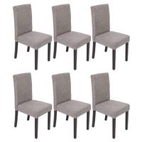 ESSZIMMERSTUHL Grau 6er-Set - Grau, Textil (43/90/48cm) - MCW
