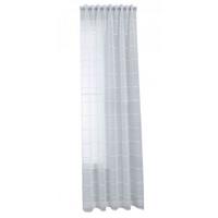 GARDINE LEINEN HxB 245x145 cm Natur Classic - Weiß, Textil (145/245cm) - Gardinenbox