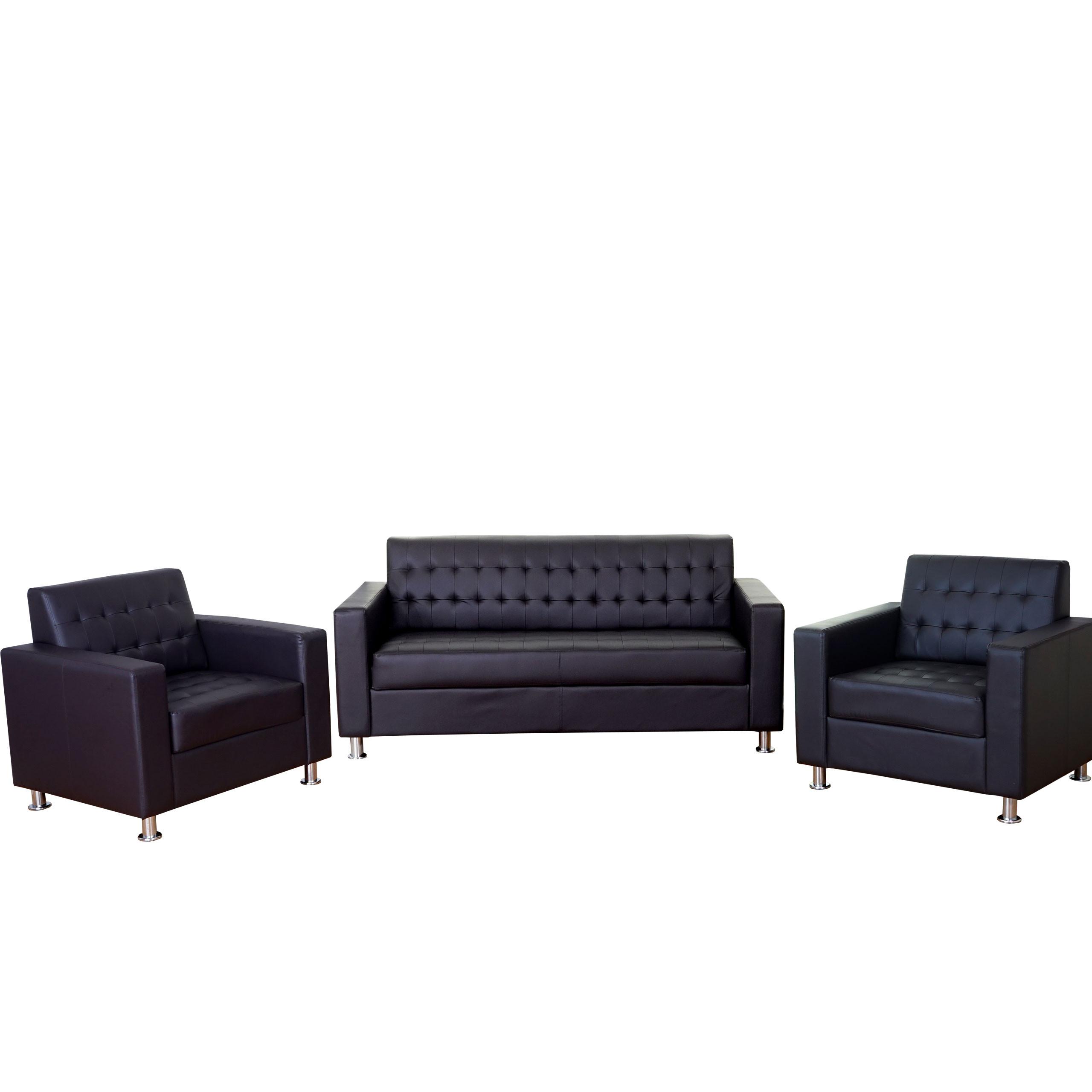 SOFAGARNITUR Dunkelbraun - Dunkelbraun, Textil (89/82/75cm) - MCW