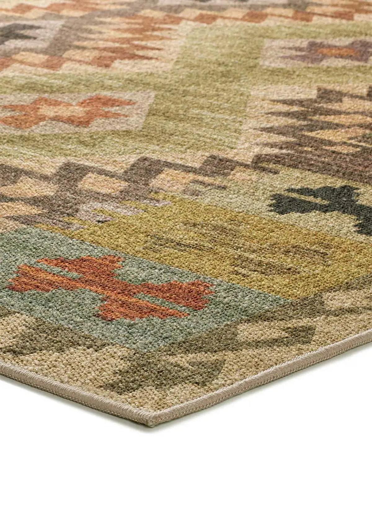 FLACHGEWEBETEPPICH Mehrfarbig Serak 120/170 cm - Multicolor, Textil (120/170cm) - Atticgo