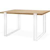 ESSTISCH Lilo rechteckig ausziehbar, Craft Eiche 140-240/80/76 cm - Eiche Wotan/Weiß, Holzwerkstoff/Metall (80/240/76cm) - WFL GROUP
