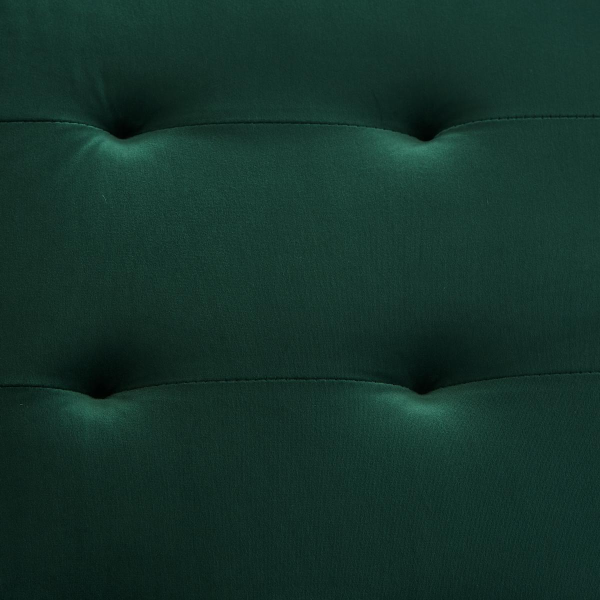 SCHLAFSOFA 2-in-1 Funktion Velours - Grün, Kunststoff (178/70/82cm) - Urban Meuble