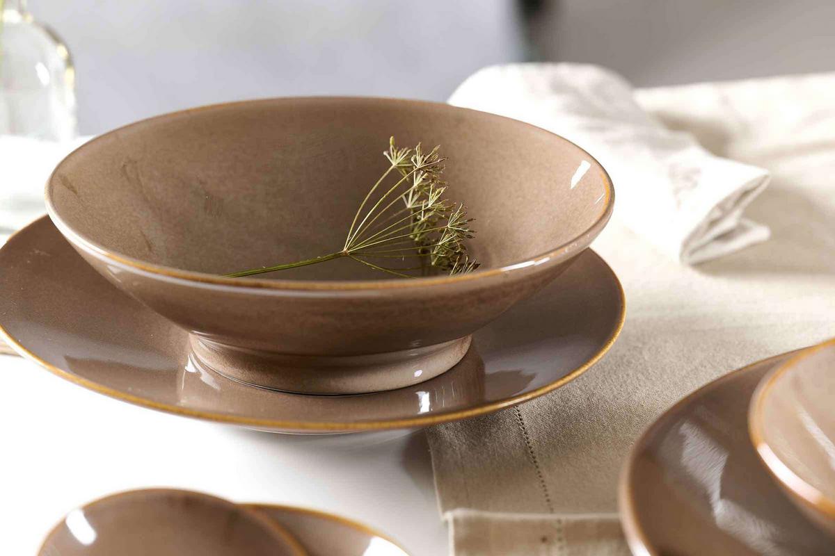 DIPSCHALEN Sahara Dunkelbraun ø 10 cm 12er Set - Dunkelbraun, Keramik (10cm) - Ritzenhoff Breker