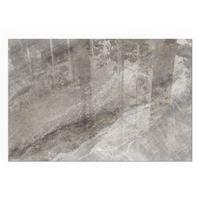GLASPLATTE für Kamin 120x80 cm - Grau, Glas (120/80/0.4cm) - TULUP