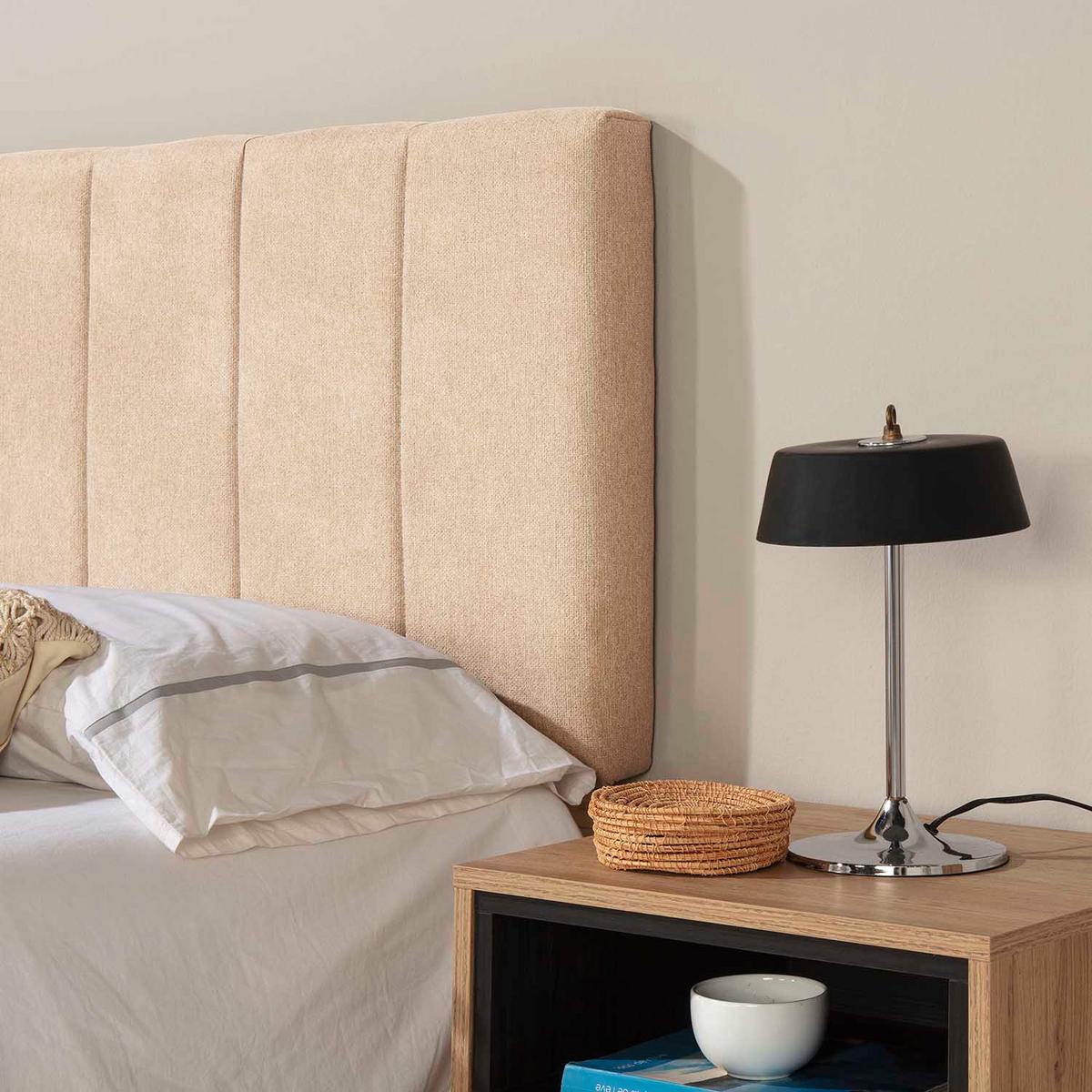 KOPFTEIL 140x60 cm Creta Beige - Beige, Textil (8/60/140cm) - VS Venta-stock