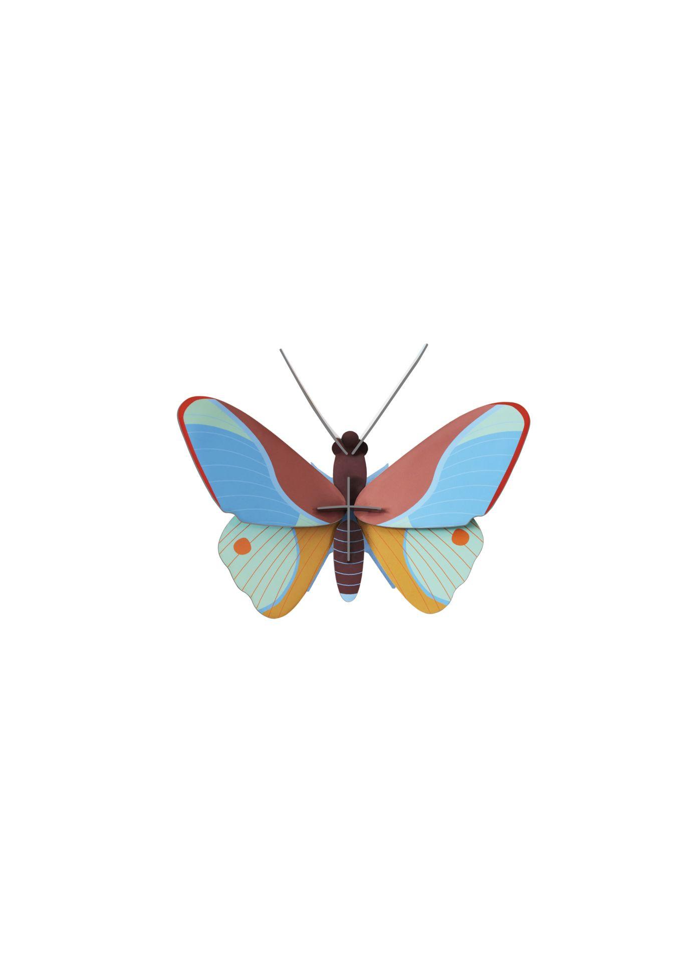 WANDDEKO Leuchtender Flügel 5.5/12 cm - Multicolor, Wellpappe (5.5/12/15cm) - Studio Roof
