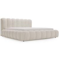 POLSTERBETT Averia 140x200 Beige - Beige, Textil (140/200cm) - Graingold