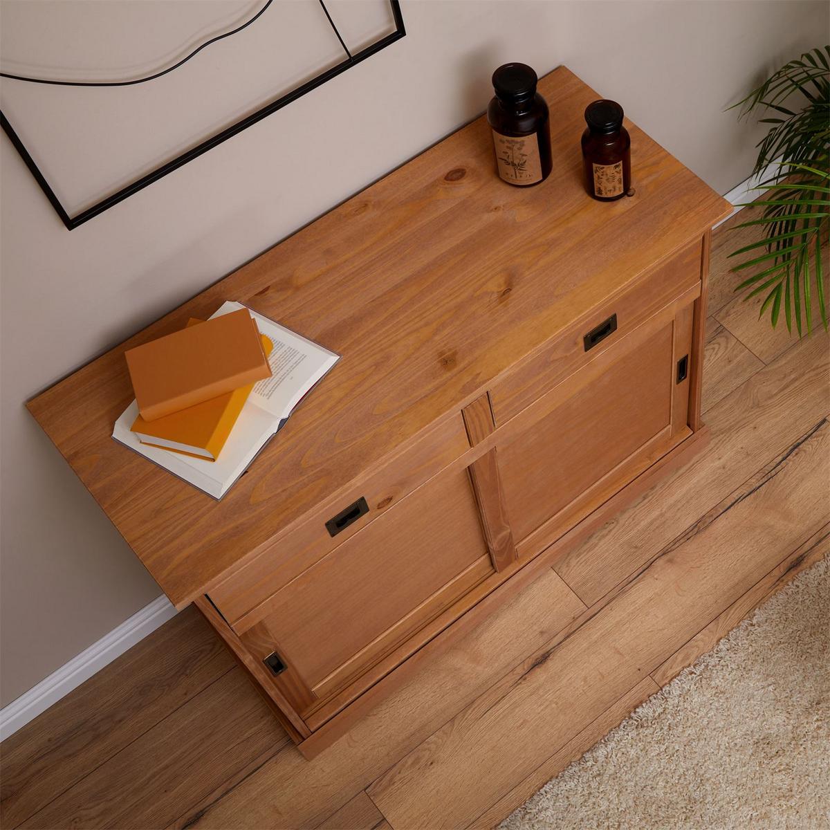 KOMMODE SAVONA braun - Braun, Holz (110/84/46cm) - IDIMEX