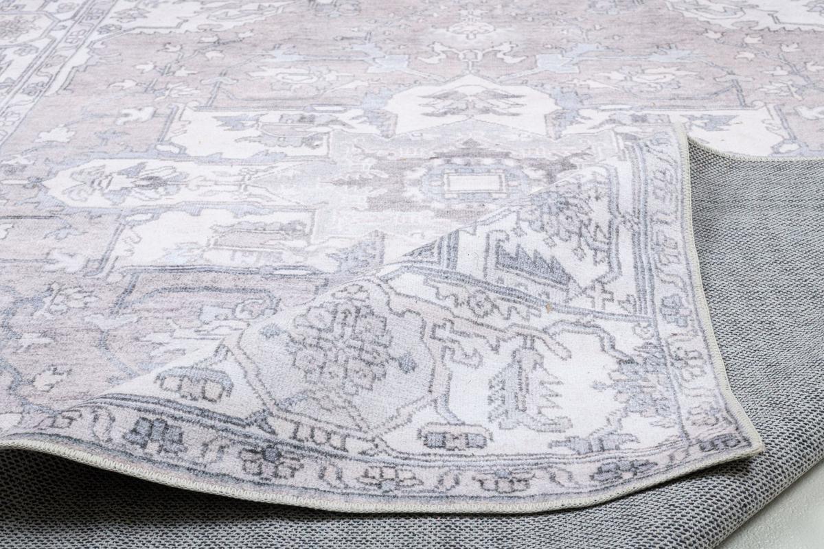 VINTAGE-TEPPICH Adara 140x200 cm - Beige, Textil (140/200cm) - Gino Falcone