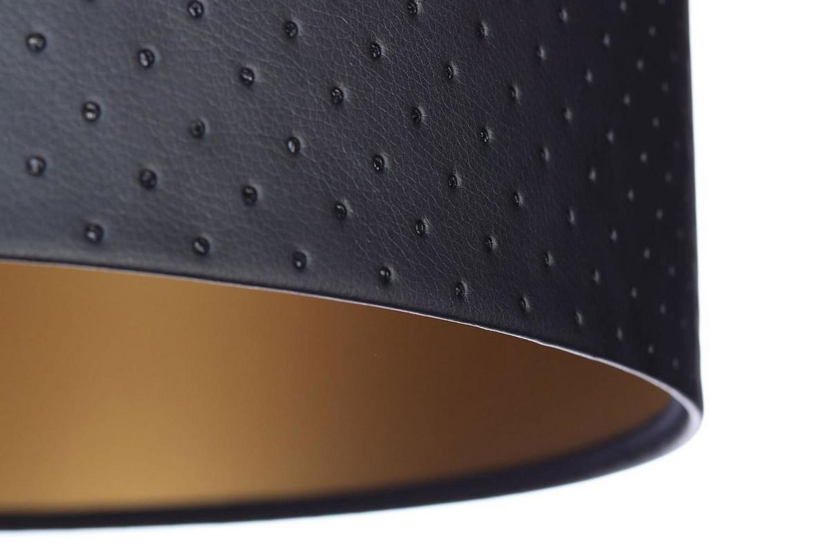 HÄNGELEUCHTE Gold 50/25 cm - Goldfarben/Schwarz, Kunststoff (50/0.8/25cm) - ONZENO