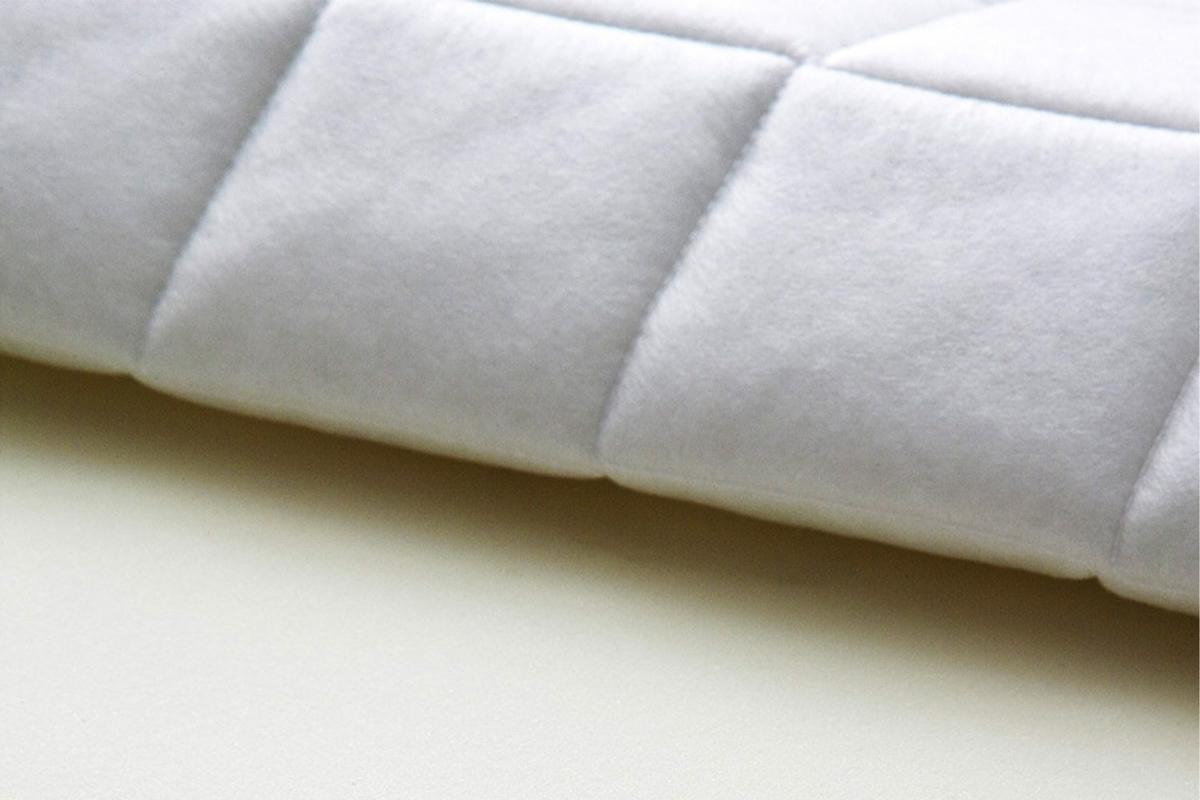 TOPPER VISCOELASTISCHER SCHAUM SOLO Weiß - Weiß, Textil (180/200cm) - KAWOLA