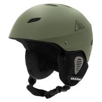 SKIHELM für Herren und Damen Snowboardhelm robust Grün M 55-58 cm - Grün, Kunststoff (29/23cm) - ECD-Germany