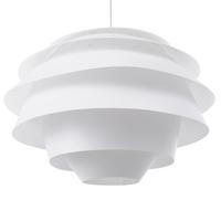 HÄNGELEUCHTE Congo 40/40/170 cm - Weiß, Kunststoff (40/40/170cm) - Beliani